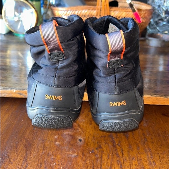 Swims EUC George Chukka BootsWaterproof Mens Size 10 US Triple Black Color-way‎ main image 8